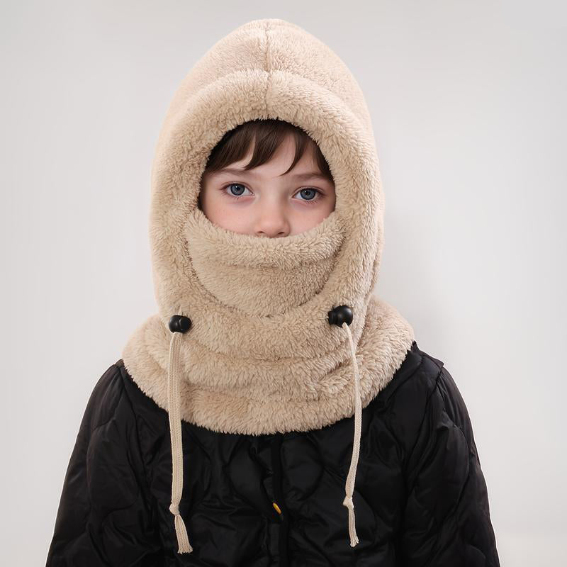 🧣 50% OFF Holiday Deal | Kids' Full Face Winter Mask | Detachable Hood for Ski & Play（副本）