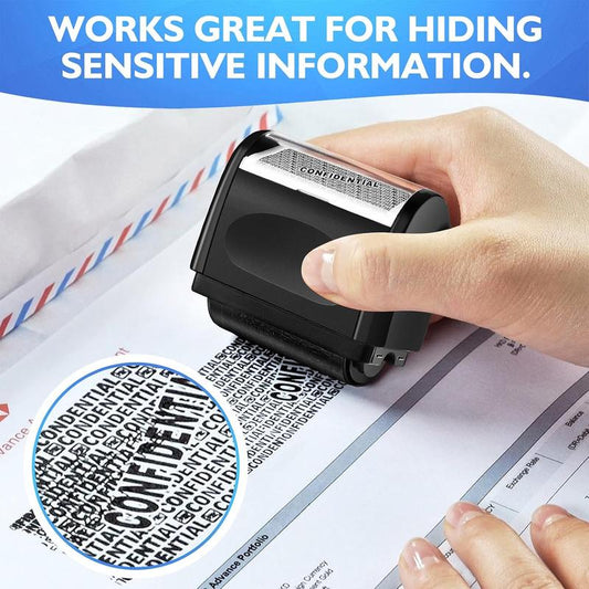 🔥LAST DAY SALE-60% OFF🔥 -🔥Privacy Protection Security Roller Stamp