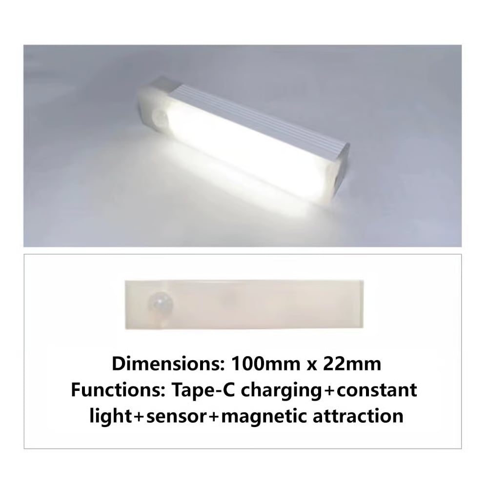 🔥 LAST CHANCE 60% OFF ⏰ Smart Motion Light | 3 Colors & USB-C