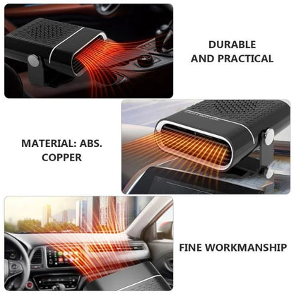 🚨 60% OFF Black Friday | 12V/24V Portable Car Heater | Fast Heating Fan