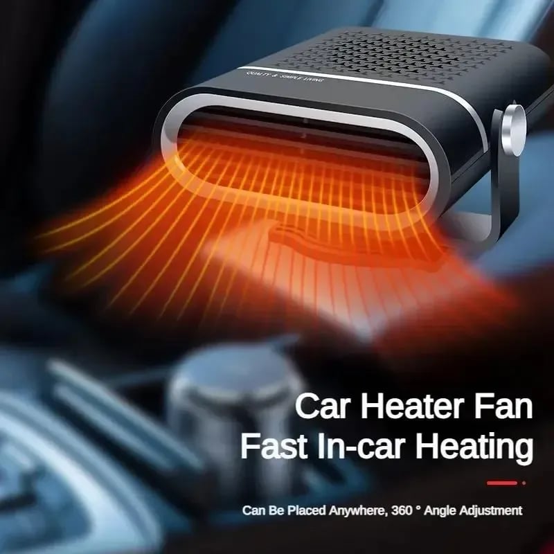🚨 60% OFF Black Friday | 12V/24V Portable Car Heater | Fast Heating Fan