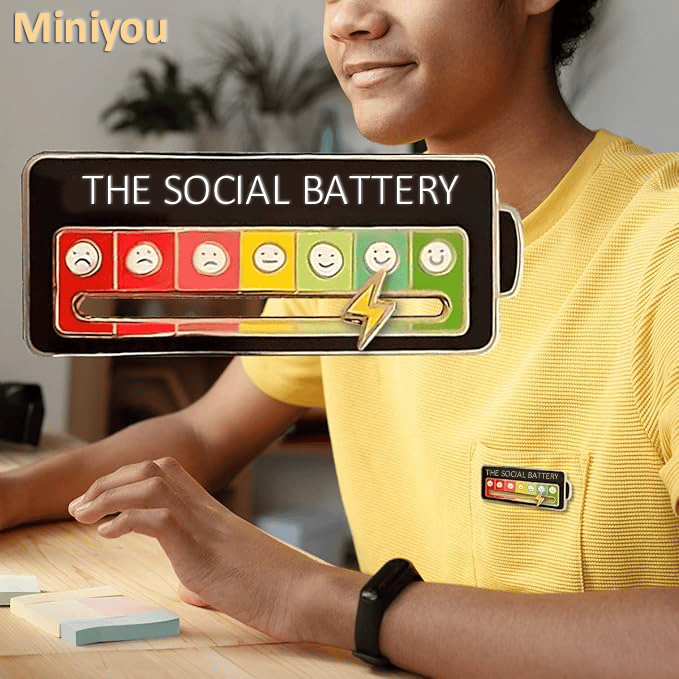 🔥LAST DAY 50% OFF - The Introvert's Battery Pin