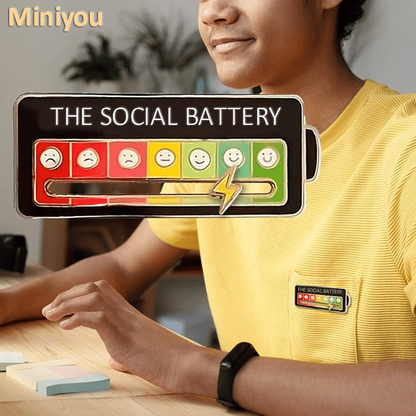 🔥LAST DAY 50% OFF - The Introvert's Battery Pin