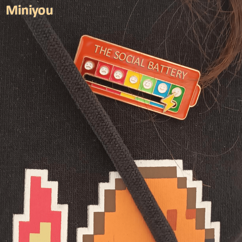 🔥LAST DAY 50% OFF - The Introvert's Battery Pin