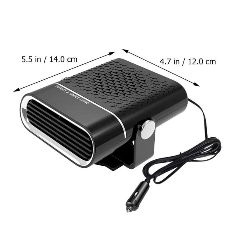 🚨 60% OFF Black Friday | 12V/24V Portable Car Heater | Fast Heating Fan