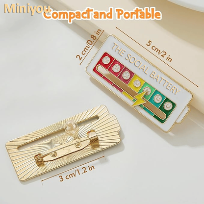 🔥LAST DAY 50% OFF - The Introvert's Battery Pin