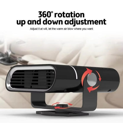 🚨 60% OFF Black Friday | 12V/24V Portable Car Heater | Fast Heating Fan