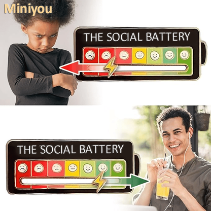 🔥LAST DAY 50% OFF - The Introvert's Battery Pin