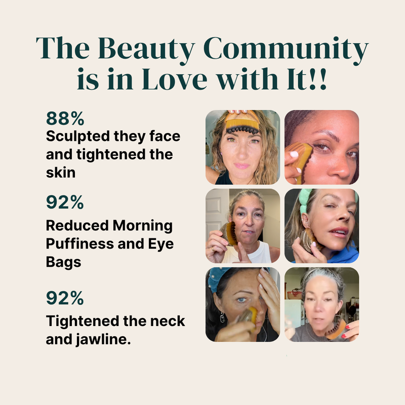 LOVILDS™Lymphatic Contour Face Brush 60S Reduce  Puffiness & Define Jawline Naturally