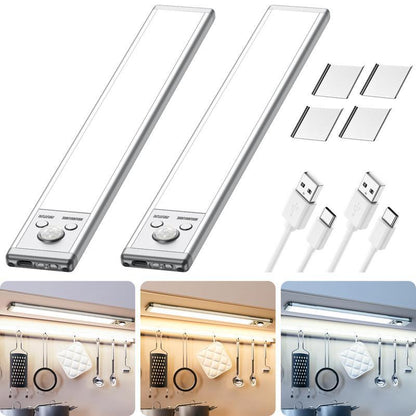🔥LAST DAY SALE 50% OFF🔥 Under-cabinet lighting, indoor sensor night light-Smart 3-Color Motion Sensor Light（副本）