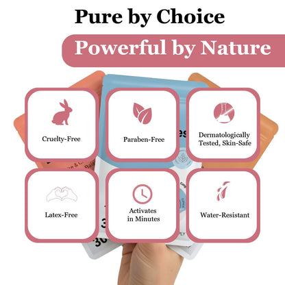 LOVILDS Targeted Gut & Bloat Relief Patches | Vegan Steady-Release Formula