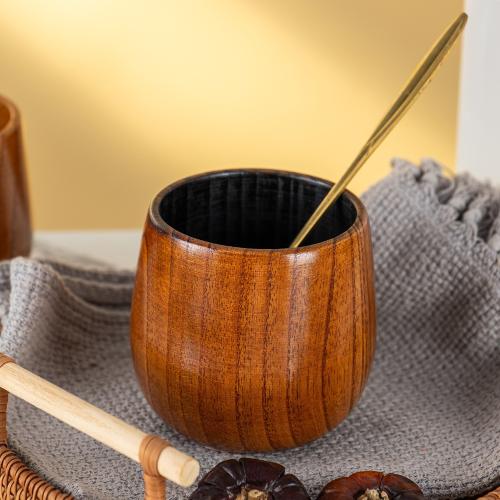 🥛 Last Day 49% OFF! Handmade Charred Wood Cup - Artisan Crafted Drinking Vessel