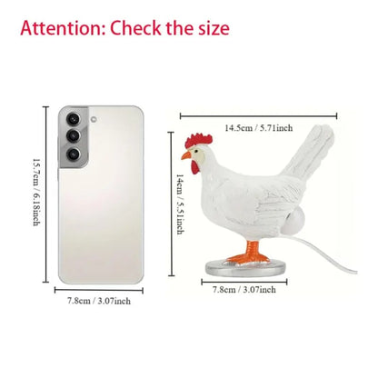⏰Christmas Limited Sale 49% OFF!!🐓Chicken Design Desktop Decorative Light（副本）