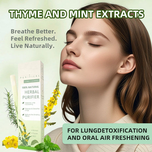🔥LAST DAY SALE-80% OFF🔥- Thyme & Mint Herbal Purifier for Better Breathing