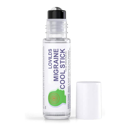 LOVILDS Migraine Cool Stick | Portable Peppermint Oil for Targeted Comfort