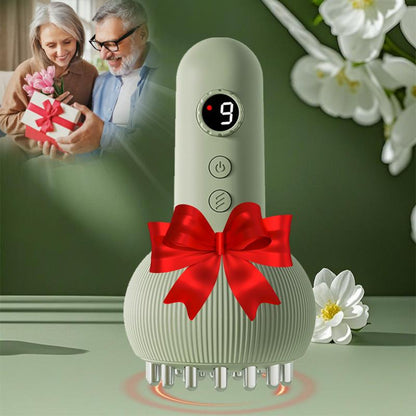 🎄 50% OFF! Dual-Head Massage Brush - Rechargeable Electric Body Relaxer | Holiday Gift（副本）