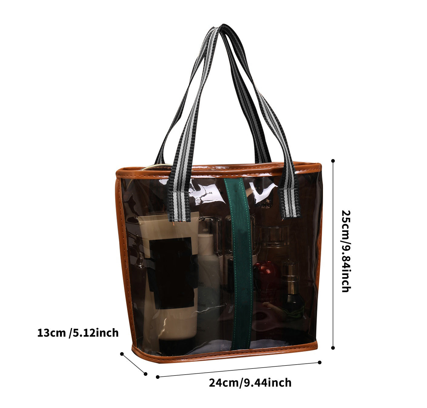 🛍️Vintage Clear Makeup Bag | Large Waterproof Cosmetic Case | Black Friday 60% OFF! 💄✨