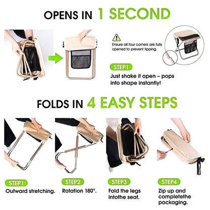 🔥LAST DAY SALE-60% OFF🔥-Camping Chairs, Christmas first choice, 1.5 lbs ultra light（副本）