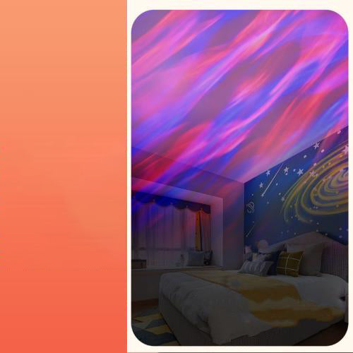 ✨ Starry Night Pro: 7-Color Galaxy Projector 🌠 | Music Rhythm Sync 🎵 | Ocean Wave & 3D Ripple Effects 🌊 | Perfect Christmas Gift 🎁