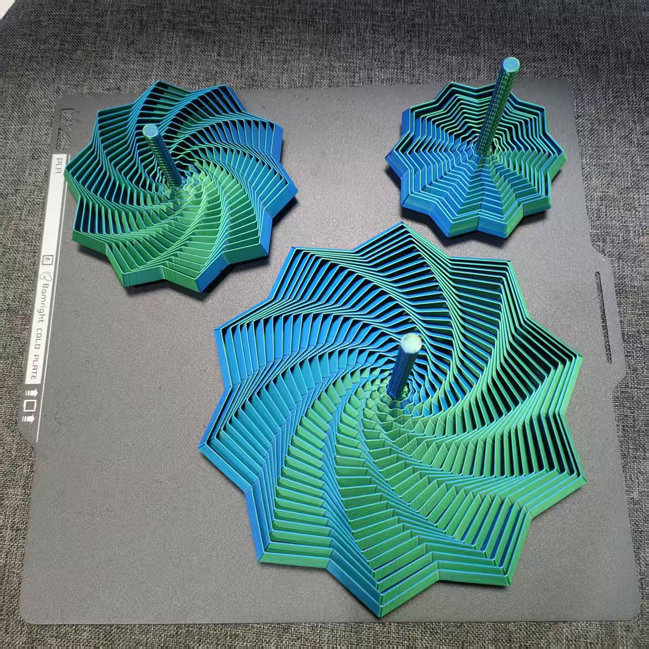 VortexZen 3D Printed Fidget Spinner for Anxiety Relief & Focus（副本）