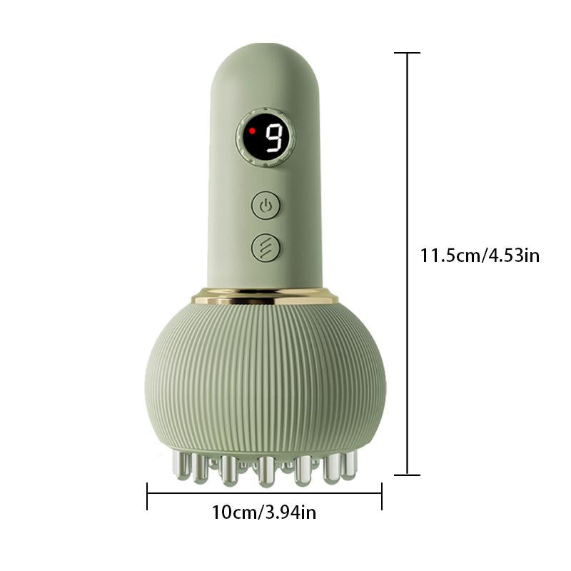 🎄 50% OFF! Dual-Head Massage Brush - Rechargeable Electric Body Relaxer | Holiday Gift（副本）