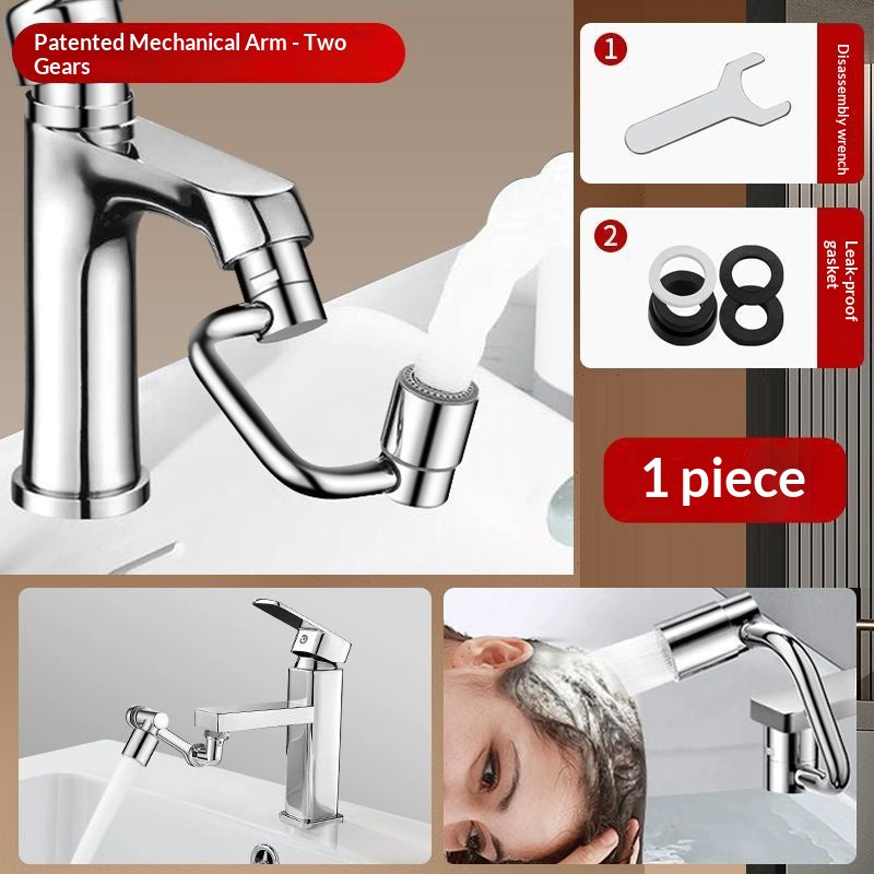 Faucet Sprayer - 2 Modes & Full Rotation｜Family-Safe Design