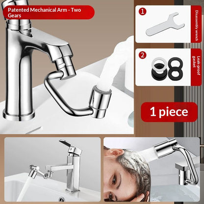 Faucet Sprayer - 2 Modes & Full Rotation｜Family-Safe Design