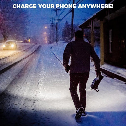 🎄 50% OFF Christmas Special! 2-in-1 Flashlight & Power Bank | Digital Display & Zoom | 4X Waterproof