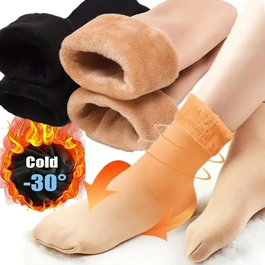 🔥LAST DAY SALE-80% OFF🔥-Unbeatable Warmth Winter Socks: Thickened Fleece-Lined & Cold-Proof