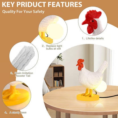 ⏰Christmas Limited Sale 49% OFF!!🐓Chicken Design Desktop Decorative Light（副本）