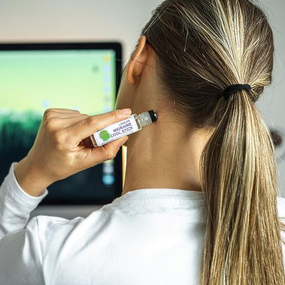 LOVILDS Migraine Cool Stick | Portable Peppermint Oil for Targeted Comfort