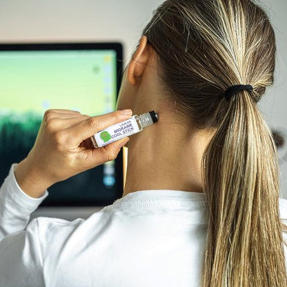 LOVILDS Migraine Cool Stick | Portable Peppermint Oil for Targeted Comfort