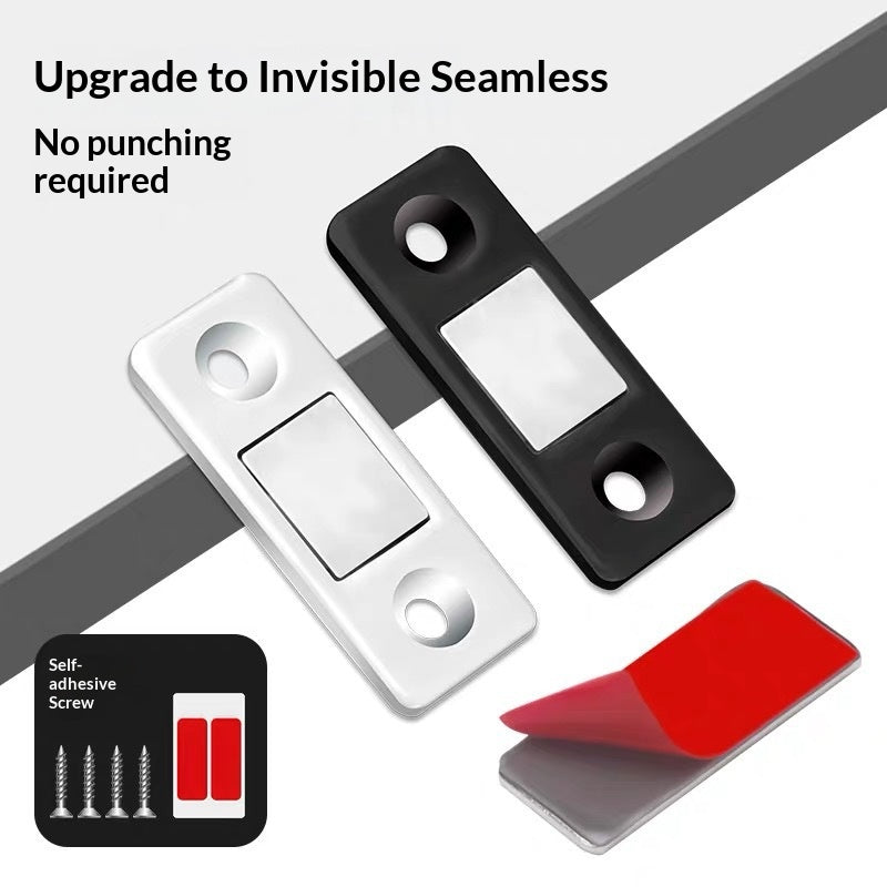 🚨 50% OFF Black Friday | Multi-Pack Strong Magnetic Door Catches | No-Drill & Invisible（副本）