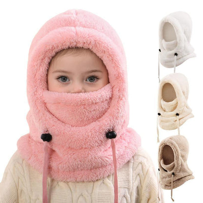 🧣 50% OFF Holiday Deal | Kids' Full Face Winter Mask | Detachable Hood for Ski & Play（副本）