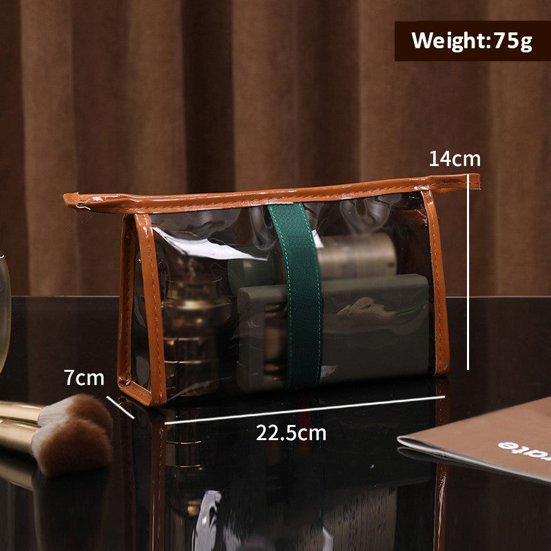 🛍️Vintage Clear Makeup Bag | Large Waterproof Cosmetic Case | Black Friday 60% OFF! 💄✨