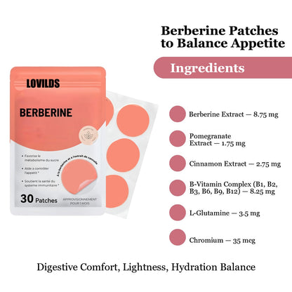 LOVILDS Targeted Gut & Bloat Relief Patches | Vegan Steady-Release Formula