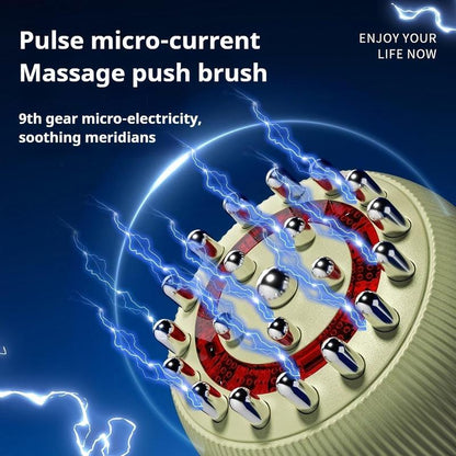 🎄 50% OFF! Dual-Head Massage Brush - Rechargeable Electric Body Relaxer | Holiday Gift（副本）