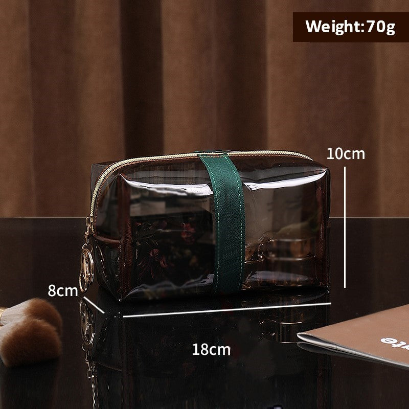🛍️Vintage Clear Makeup Bag | Large Waterproof Cosmetic Case | Black Friday 60% OFF! 💄✨