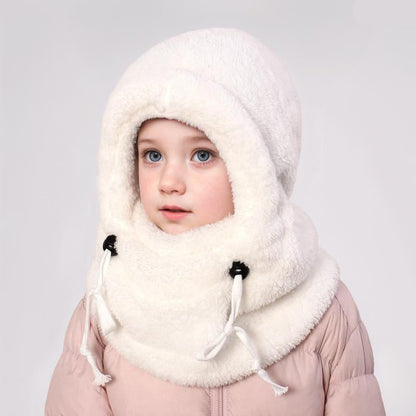 🧣 50% OFF Holiday Deal | Kids' Full Face Winter Mask | Detachable Hood for Ski & Play