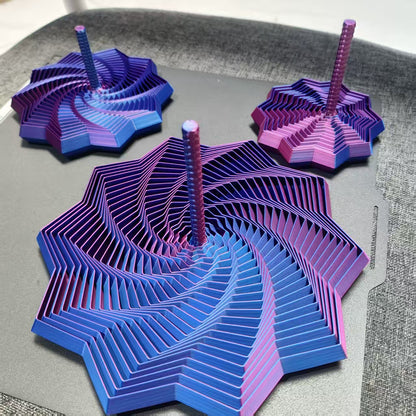 VortexZen 3D Printed Fidget Spinner for Anxiety Relief & Focus（副本）
