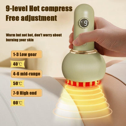 🎄 50% OFF! Dual-Head Massage Brush - Rechargeable Electric Body Relaxer | Holiday Gift（副本）