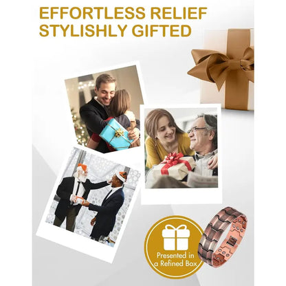 🔥LAST DAY SALE-80% OFF🔥-Copper magnetic bracelet——Relieve fatigue and promote blood circulation