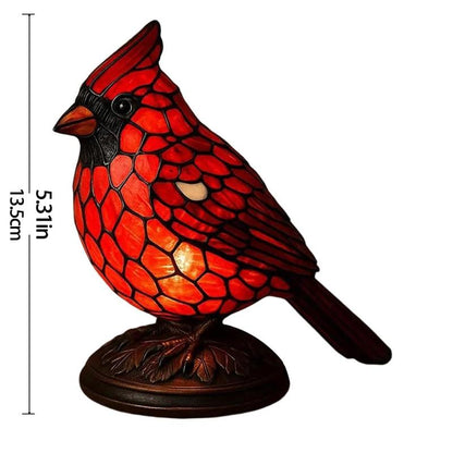 🚨 50% OFF Christmas Robin Lamp | Hand-Painted Resin Decor | Cozy Bedside Ligh