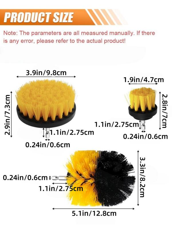 🦃 Black Friday Special! 3-Piece Drill Brush Set | 60% OFF