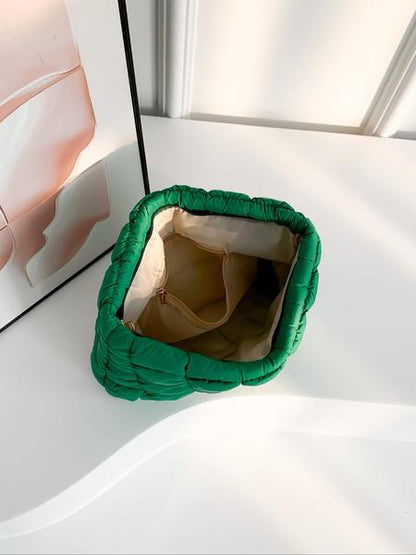 🎁 Black Friday Deal! Quilted Clutch Bag - Large Capacity Travel Organizer with Zipper | Perfect Thanksgiving & Christmas Gift for Women & Girls（副本）