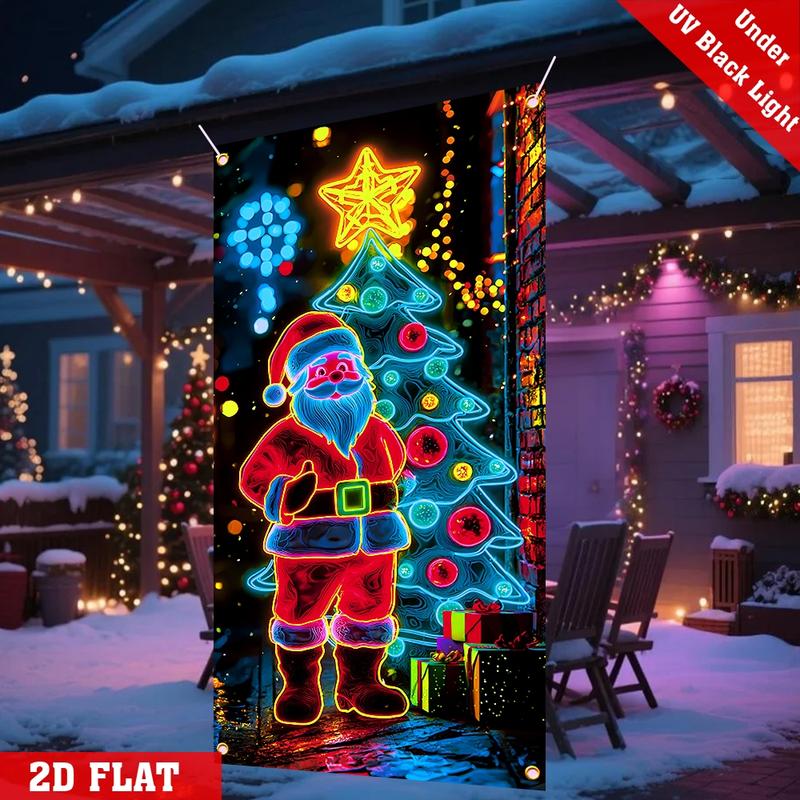 ✨ Christmas Door Curtain Party Banner - 80% OFF Limited Time | Black Friday Special（副本）