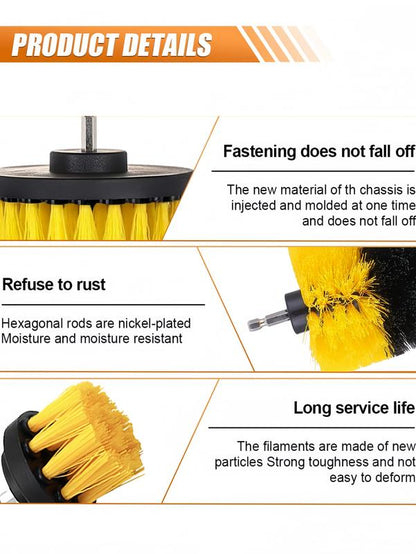 🦃 Black Friday Special! 3-Piece Drill Brush Set | 60% OFF