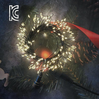 🎄Christmas Tree & Holiday Decor  | Fairy String Lights ✨ Waterproof Copper Wire | Multi-Function Indoor/Outdoor Use| 3 Color Options