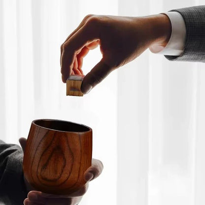 🥛 Last Day 49% OFF! Handmade Charred Wood Cup - Artisan Crafted Drinking Vessel（副本）