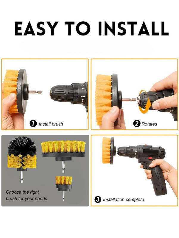 🦃 Black Friday Special! 3-Piece Drill Brush Set | 60% OFF